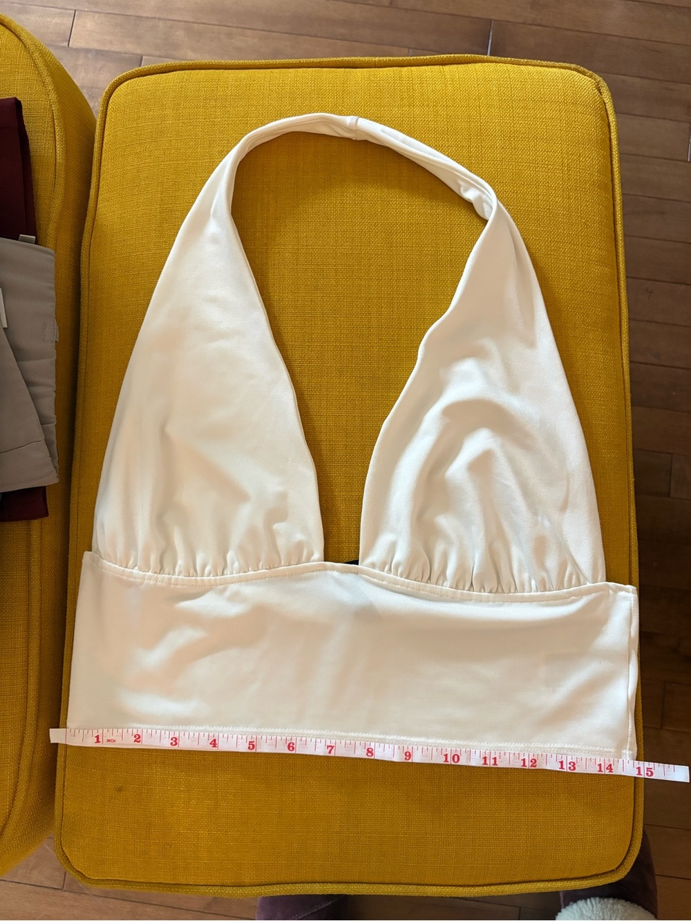 White Halter Bralette Top - Women Intimates